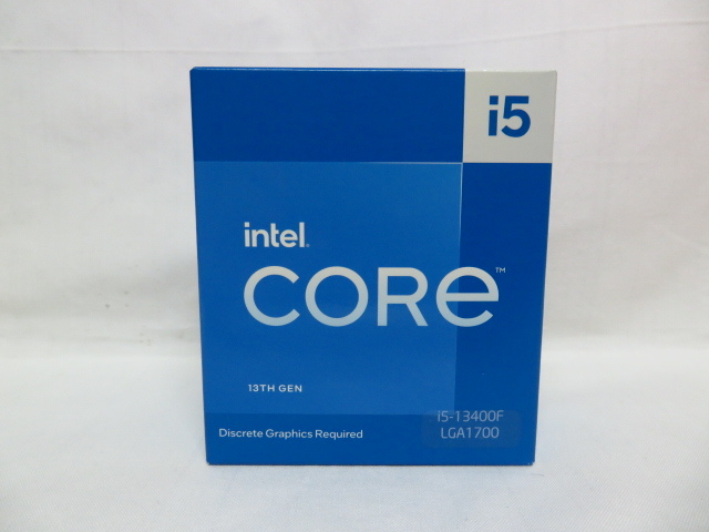 インテル Intel Core i5 13400F BOX　新品未開封　送料無料