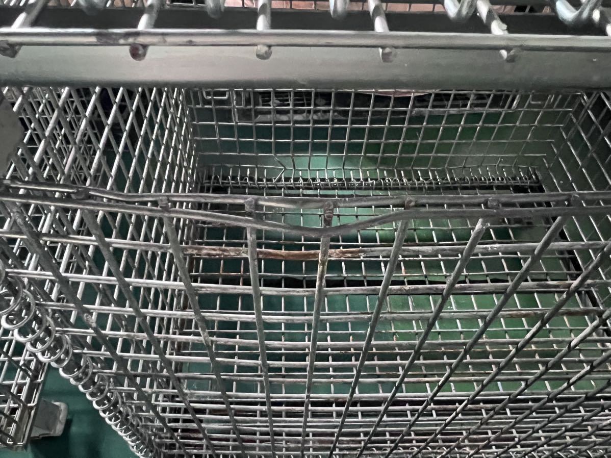 鉄カゴパレット パレティーナ 網かご 10枚セット 中古 廃材/廃棄入れ