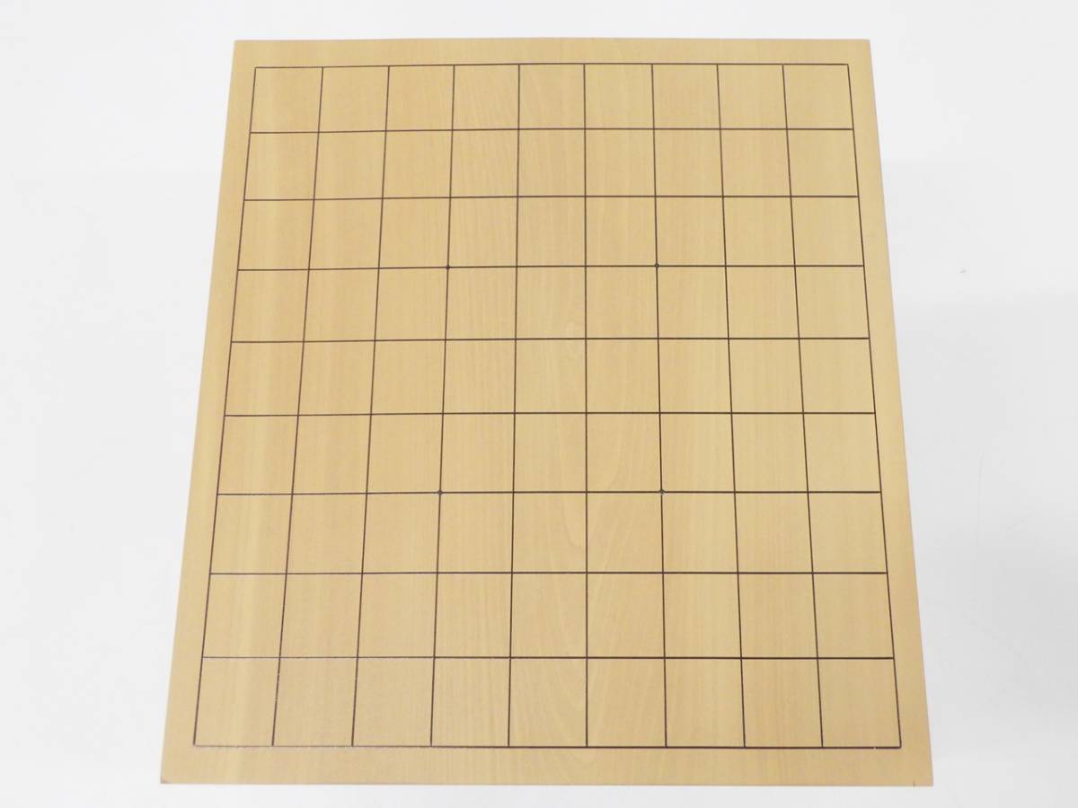 前川榧碁盤店 本榧 本榧足付将棋盤 5寸8分（天柾） 駒台 - 豆本榧将棋 