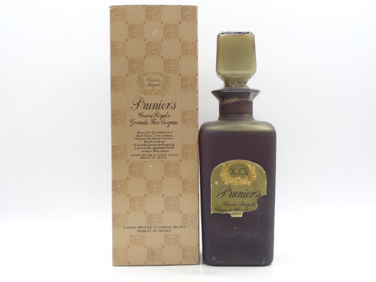 PRUNIER XO CUVEE ROYALE プルニエ キュベ ロイヤル コニャック  