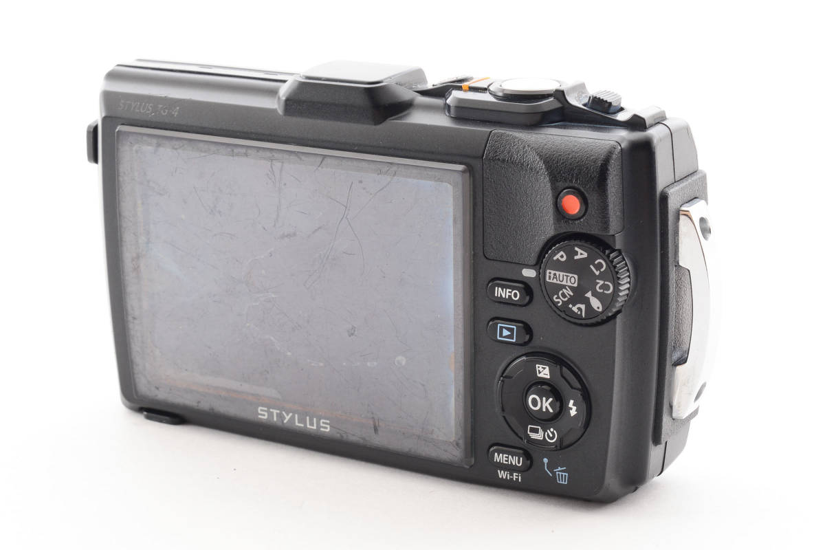☆人気品☆ OLYMPUS TOUGH TG-4 ブラック オリンパス デジタルカメラ 