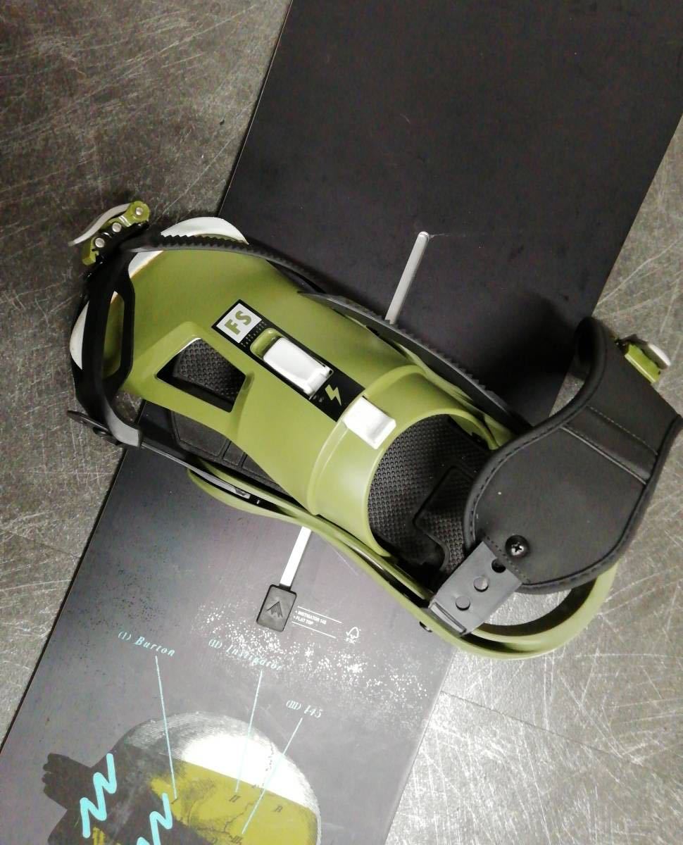 □BURTON バートン スノーボード 約143cm ビンディング付 ソフトケース