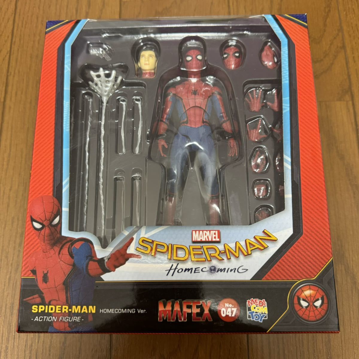 正規品】 MAFEX スパイダーマン ホームカミング Ver. ♪ マフェックス
