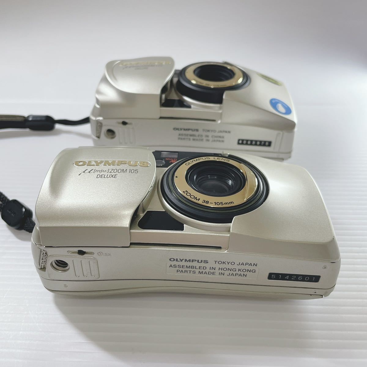 動作未確認 フィルムカメラ OLYMPUS μ [mju:] ZOOM 115 DELUXE OLYMPUS