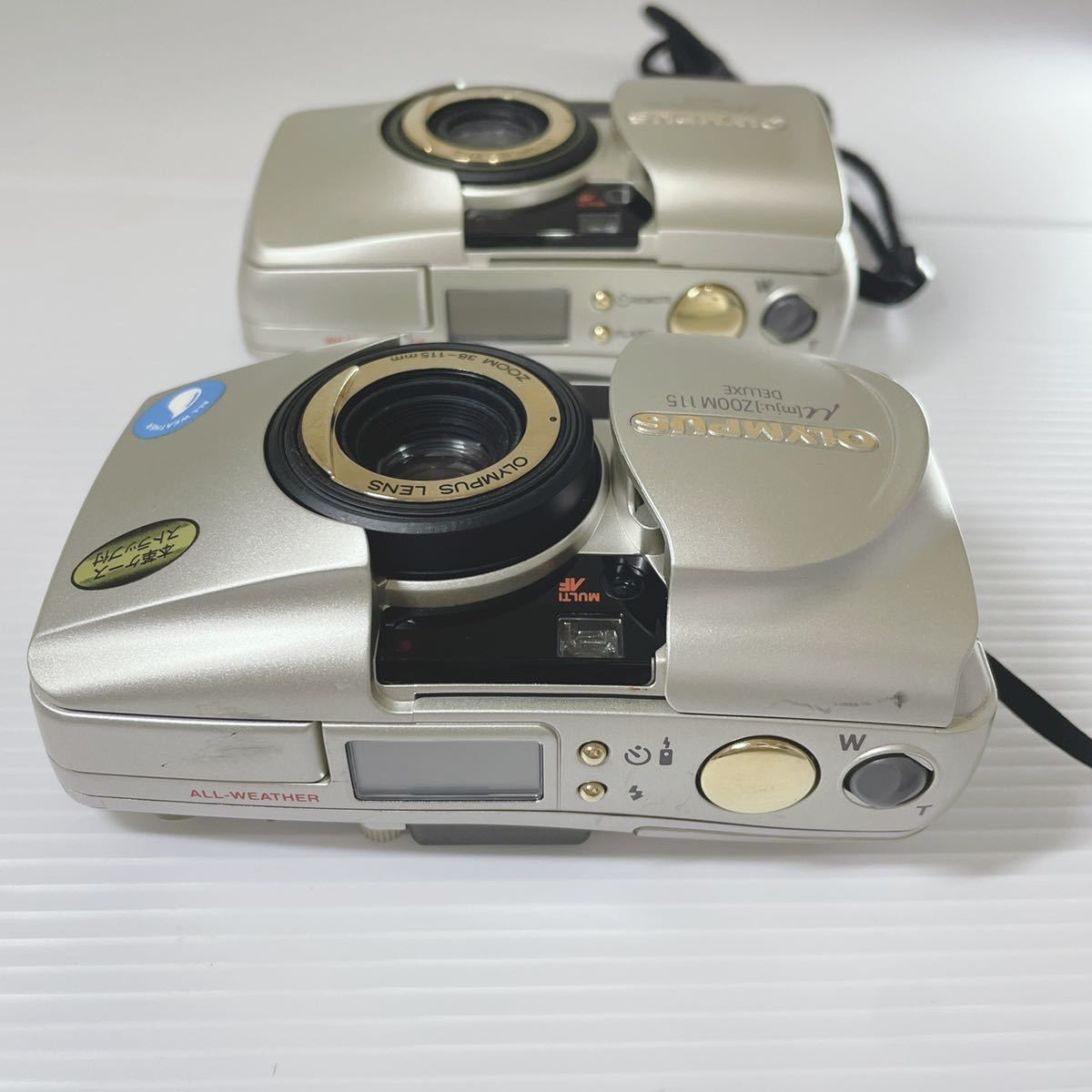 【完動 美品】OLYMPUS μ mjuZOOM105 フィルムカメラ 動作確認 動作未確認 フィルムカメラ OLYMPUS μ [mju:] ZOOM 115 DELUXE OLYMPUS