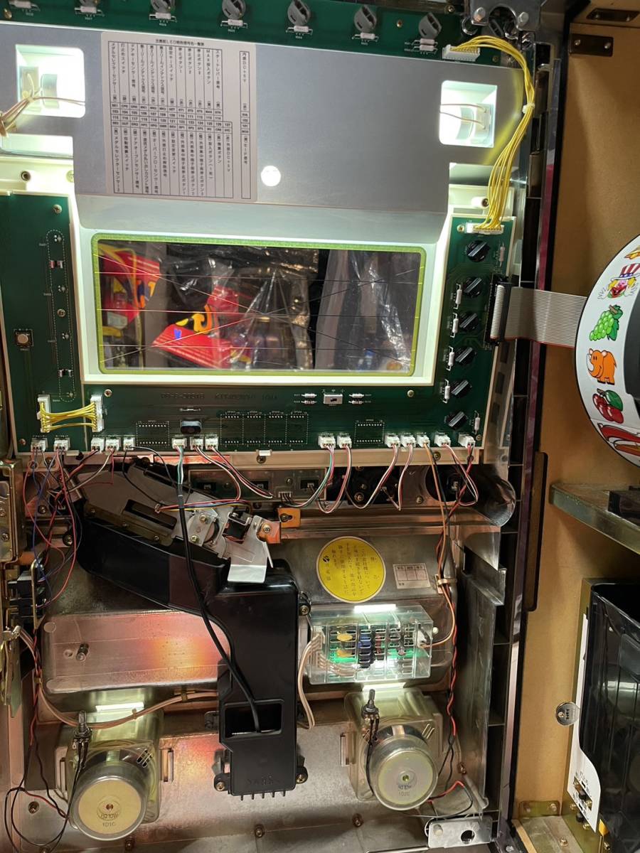 パチスロ実機北電子☆ハイパージャグラーV不要機付4号機・レア 4号機