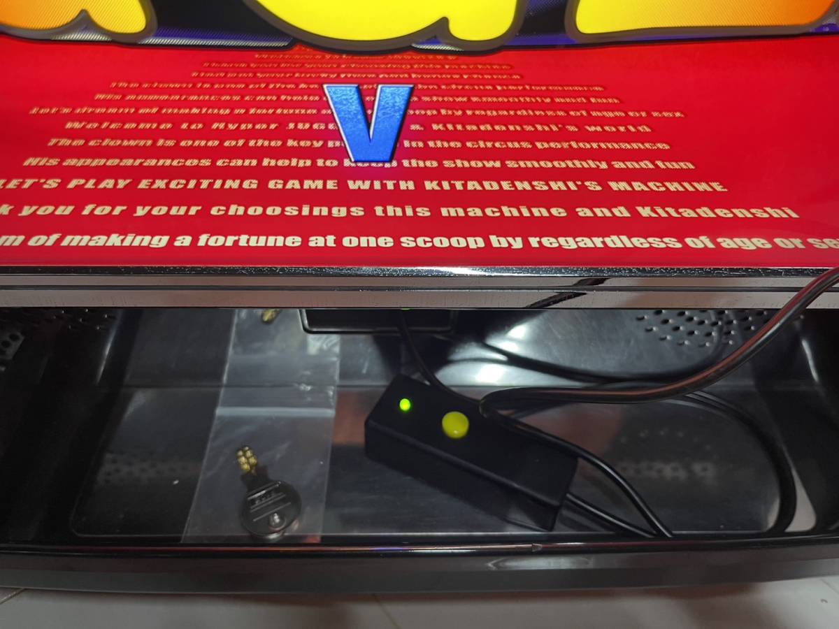 パチスロ実機北電子☆ハイパージャグラーV不要機付4号機・レア 4号機