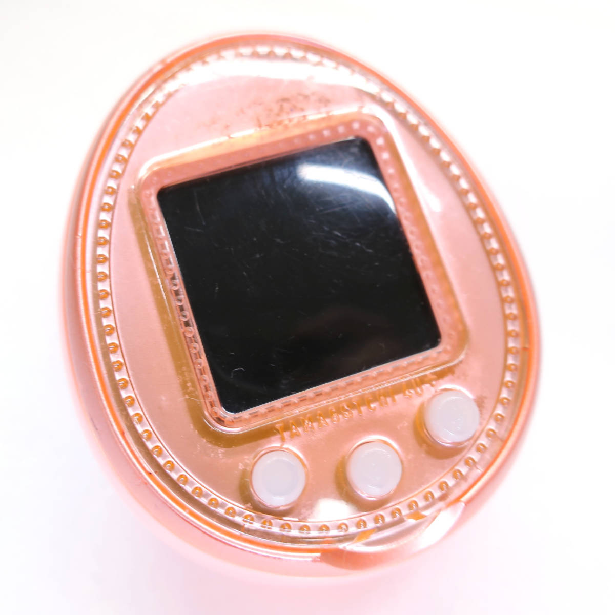 ドット抜け有り たまごっち 4U+ 4Uプラス ピーチ オレンジ Tamagotchi