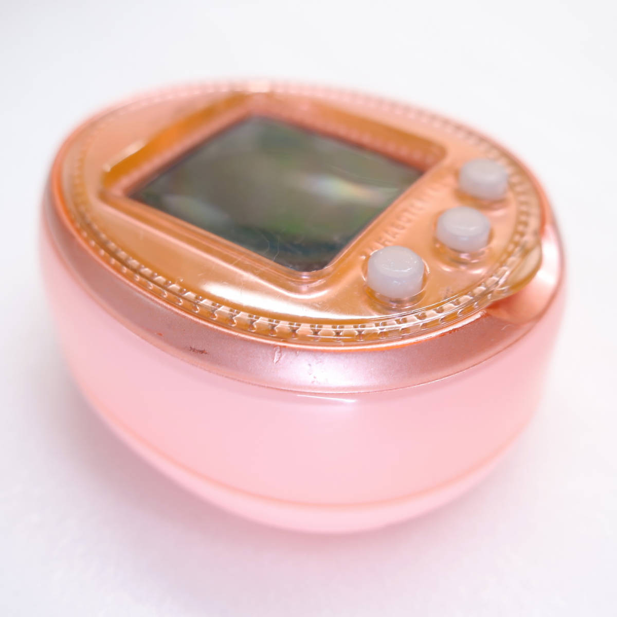 ドット抜け有り たまごっち 4U+ 4Uプラス ピーチ オレンジ Tamagotchi