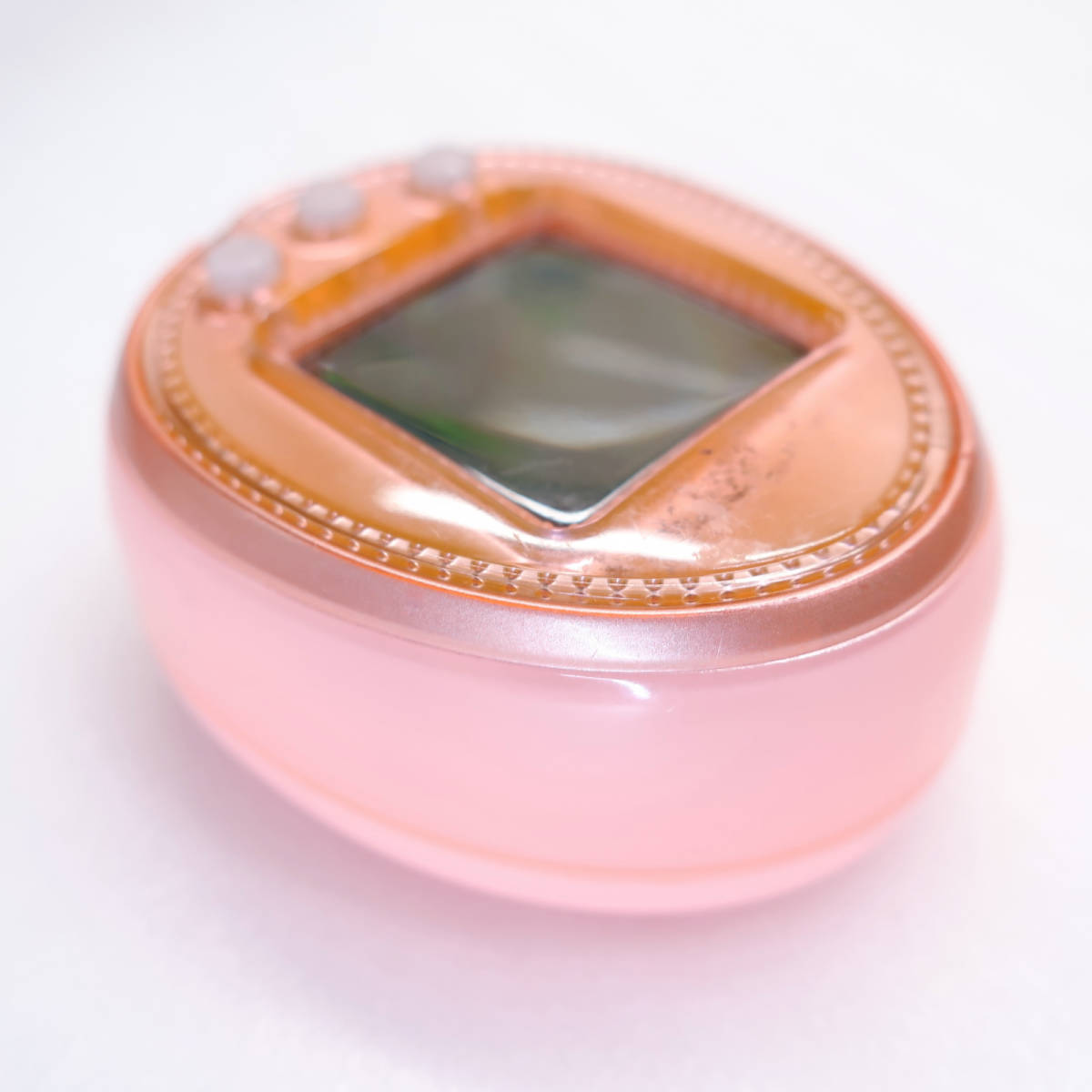ドット抜け有り たまごっち 4U+ 4Uプラス ピーチ オレンジ Tamagotchi