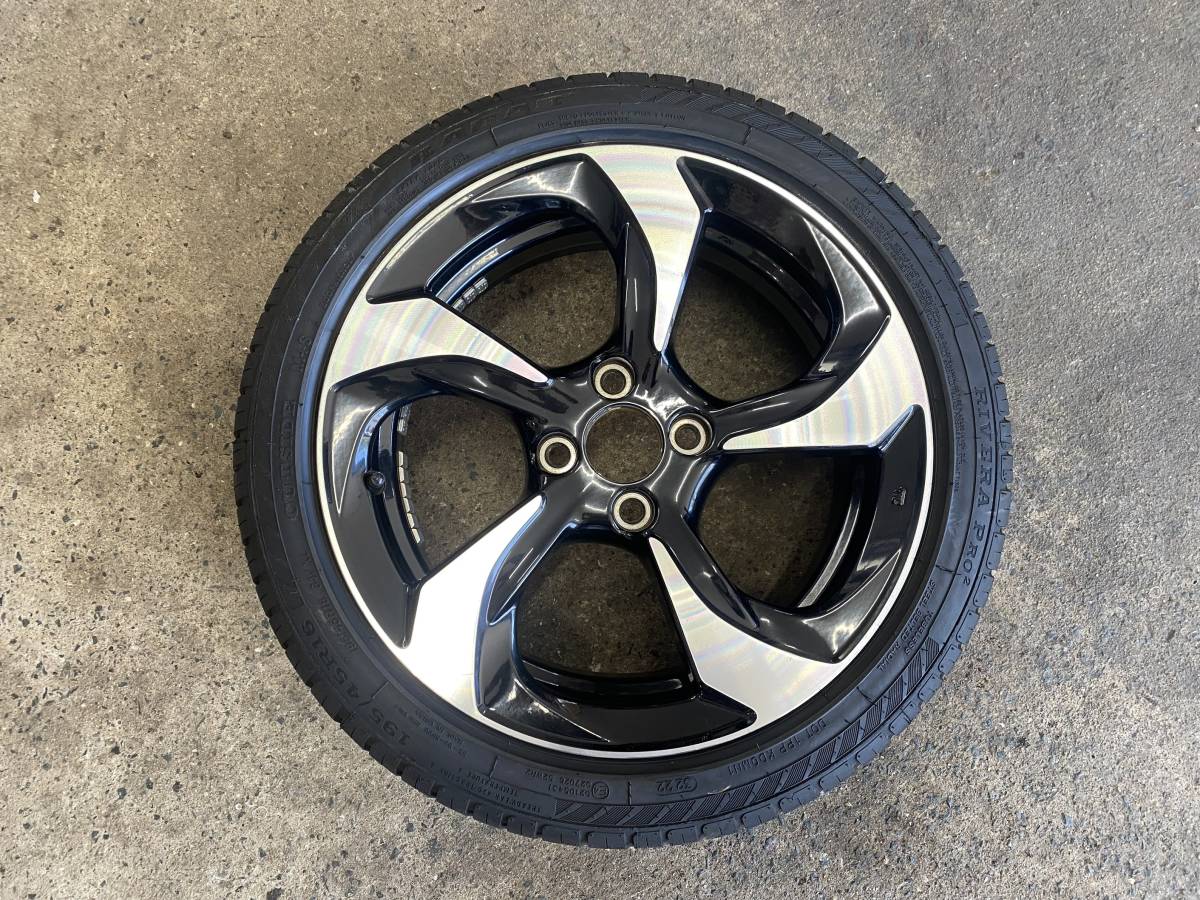 ホンダ　S660 後期型　純正ホイール　1本　195/45R 16 インチ ☆。*゜・☆ ホンダ S660 JW5 純正 リア用 タイヤホイール 1本 195