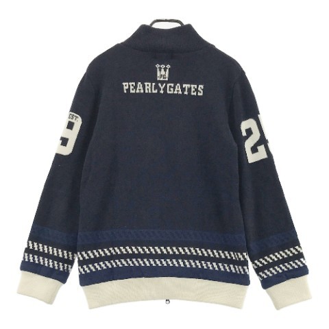PEARLY GATES パーリーゲイツ 25周年 裏地付き ニット ジャケット