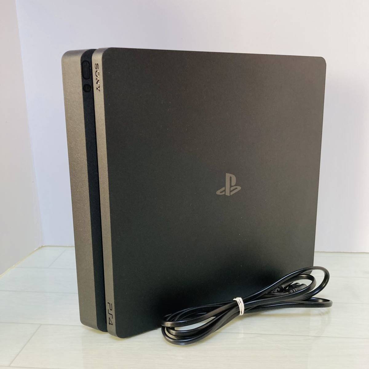 SONY PS4 PlayStation4 CUH-2200A ジェット・ブラック　500GB FW8.50 プレステ4 本体　電源ケーブル【1円スタート】