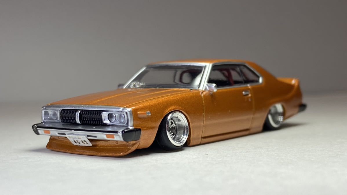 1/64 改 NISSAN スカイライン ジャパン 2Dr 車高短 深リムホイール