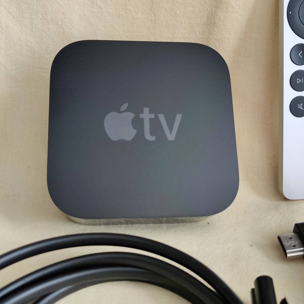 AppleTV 4K 64GB 本体A2169 未使用 電源コード無 リモコン無 Apple