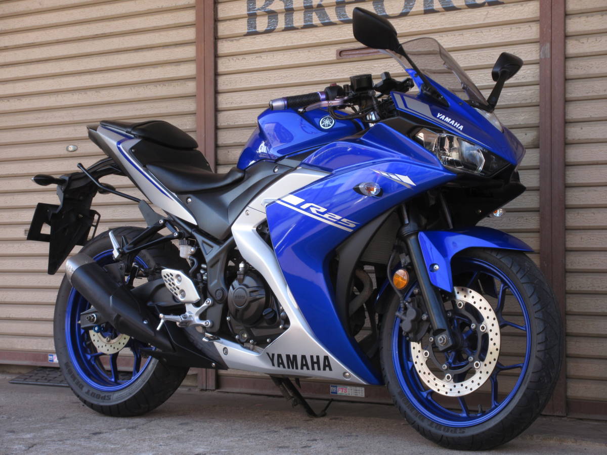 バイク選び YZF-R25&frasl;ヤマハの新車・中古バイクを探すなら｜ウェビック ヤマハ 車体(オートバイ)の -yzf25 車体の中古品・新品・未 ★YZF-R25 RG10J★走行少なめ！人気カラー！外装、機関良好！埼玉県〜全国発送可！ローン可！ニンジャ250やCBR250R等