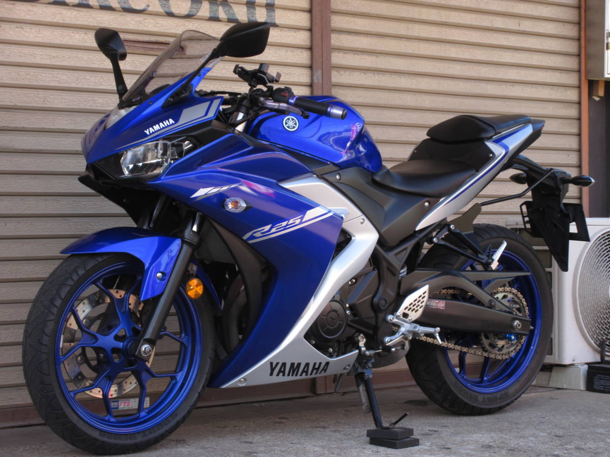 バイク選び YZF-R25&frasl;ヤマハの新車・中古バイクを探すなら｜ウェビック ヤマハ 車体(オートバイ)の -yzf25 車体の中古品・新品・未 ★YZF-R25 RG10J★走行少なめ！人気カラー！外装、機関良好！埼玉県〜全国発送可！ローン可！ニンジャ250やCBR250R等