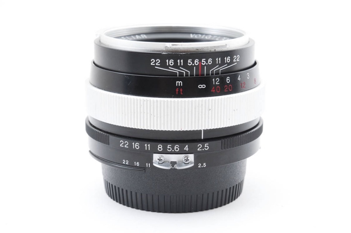 良品 フォクトレンダー Voigtlander COLOR-HELIAR 75mm F2.5 SL ニコン