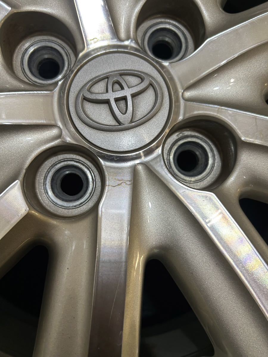165/70R14 DUNLOP/WINTER MAXX WM01 17年製 トヨタ 純正 14インチ 5J