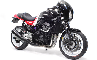 ゲイルスピード Z900RS/カフェ ”TYPE-E ” ホワイト アルミ鍛造ホイール ※GALE SPEED 展示品