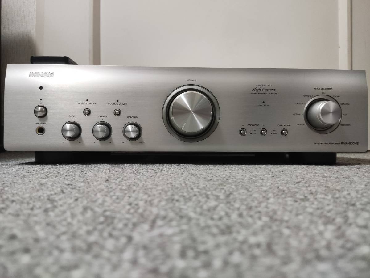 DENONのプリメインアンプ、PMA-800NEのご紹介です。 デノン DENONのプリメインアンプ、PMA-800NEのご紹介です。 デノン