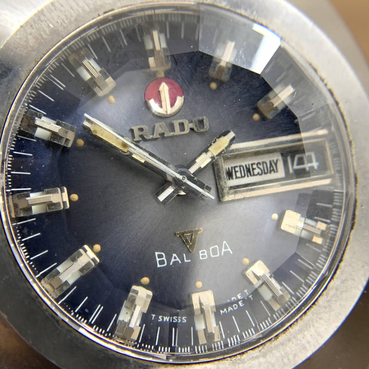 RADO ラドー BALBOA バルボア デイデイト 自動巻き メンズ 腕時計 