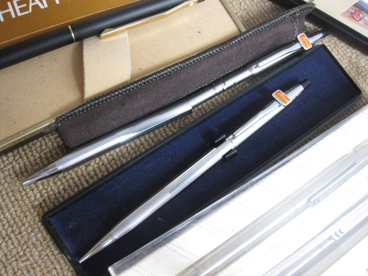 Parker CROSS SHEAFFER ボールペン シャープペンシル まとめ 万年筆 ボールペン CROSS PILOT ☆筆記具 まとめて☆SHEAFFER PAKER