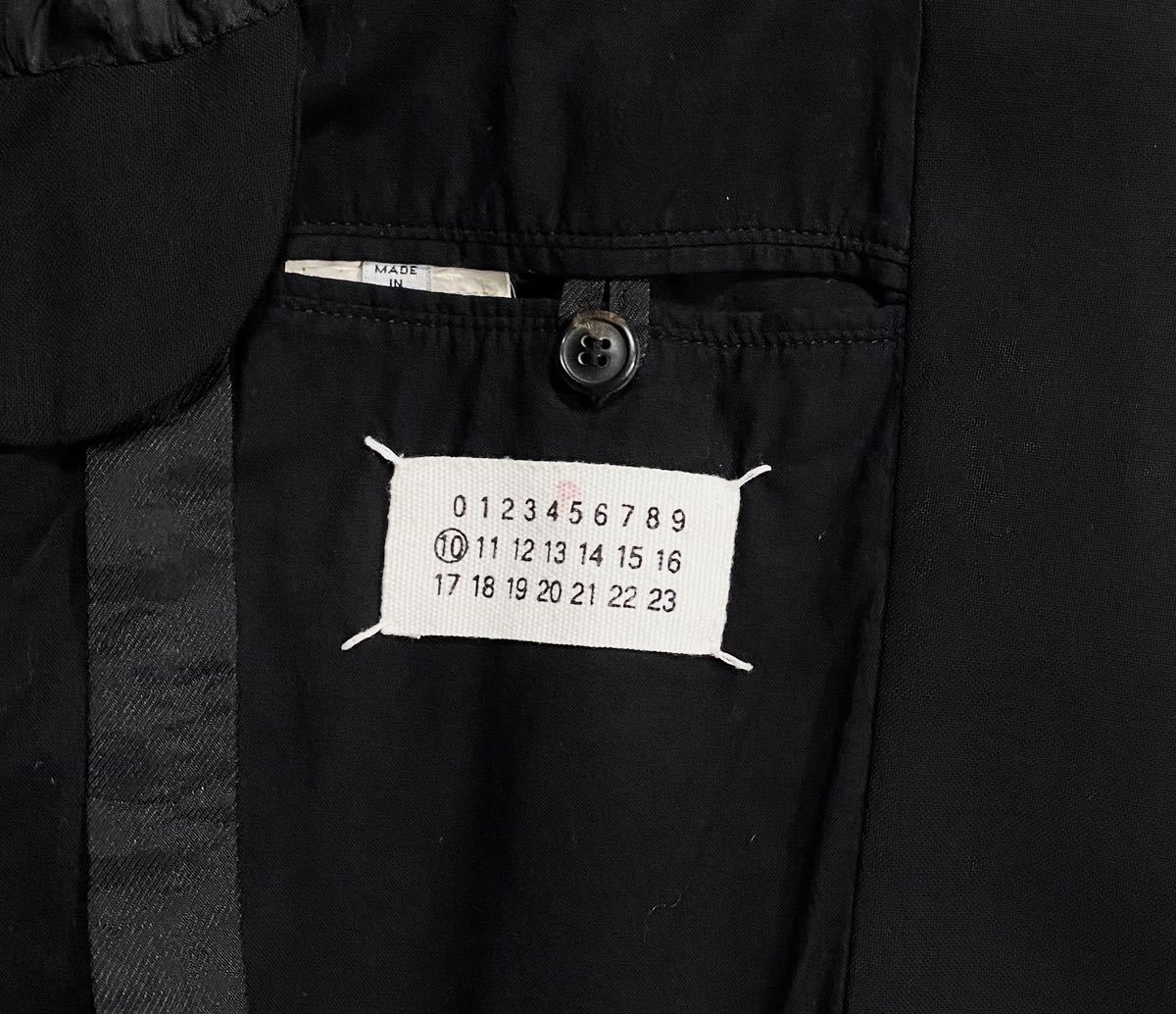 2005aw 本人期 マルジェラ サイズ44 Martin Margiela ウール 角ボタン 
