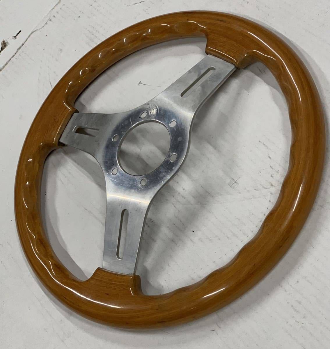 車 OBAハン35π ウッドステアリング