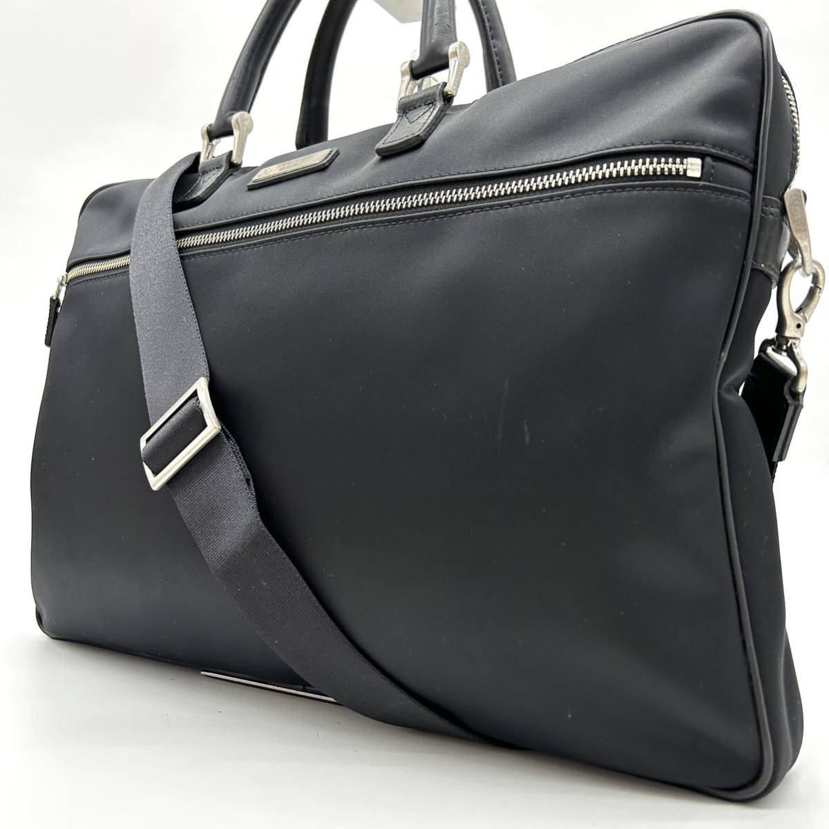 極美品】バーバリー BURBERRY 2way ビジネスバッグ ブリーフケース A4