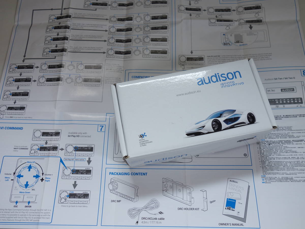 audison DRC MP prima 4.9bit 8.9Bit コントローラ DSP_7