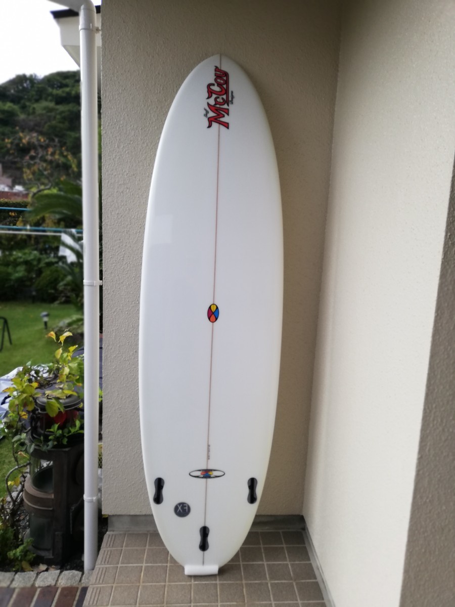 マッコイサーフボード 6.8ft ミッドレングス 新古品 フロント テール