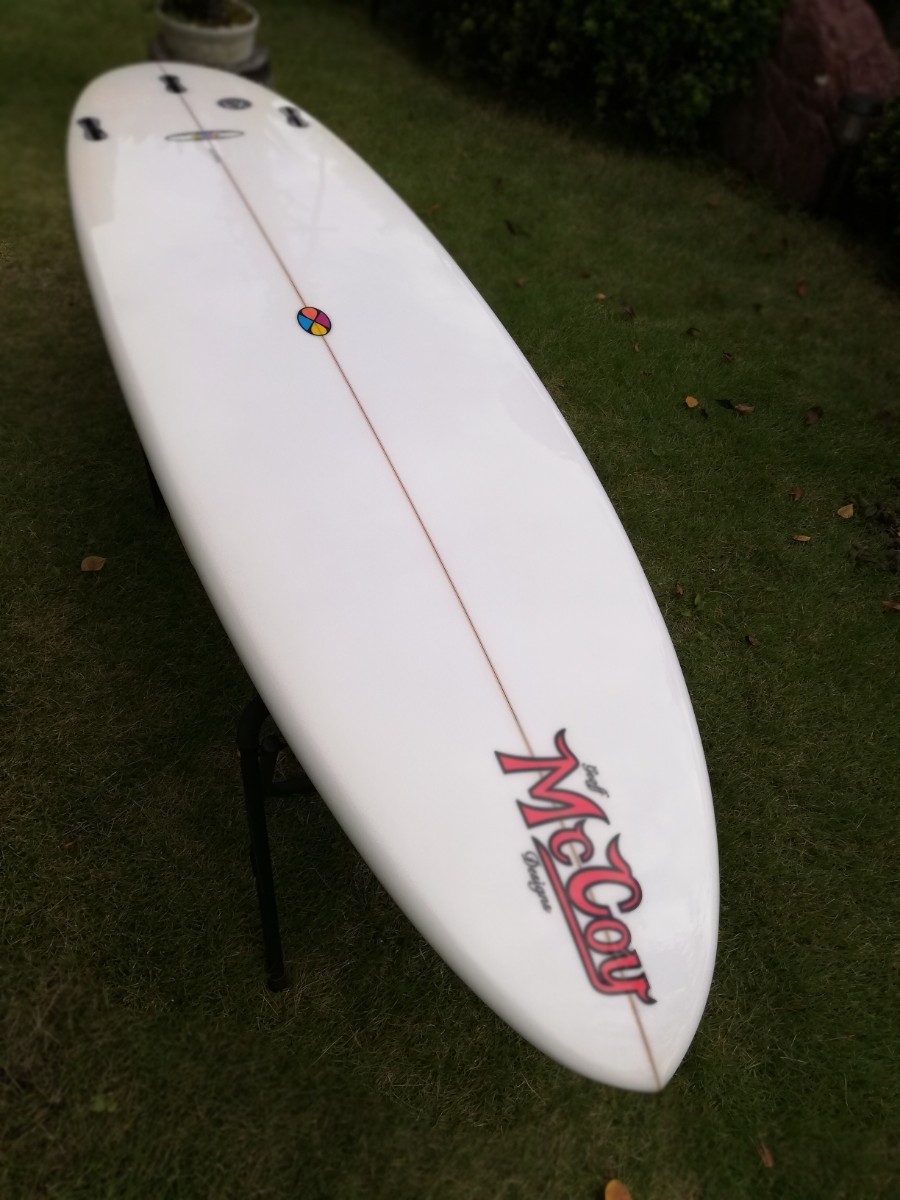 マッコイサーフボード 6.8ft ミッドレングス 新古品 フロント テール