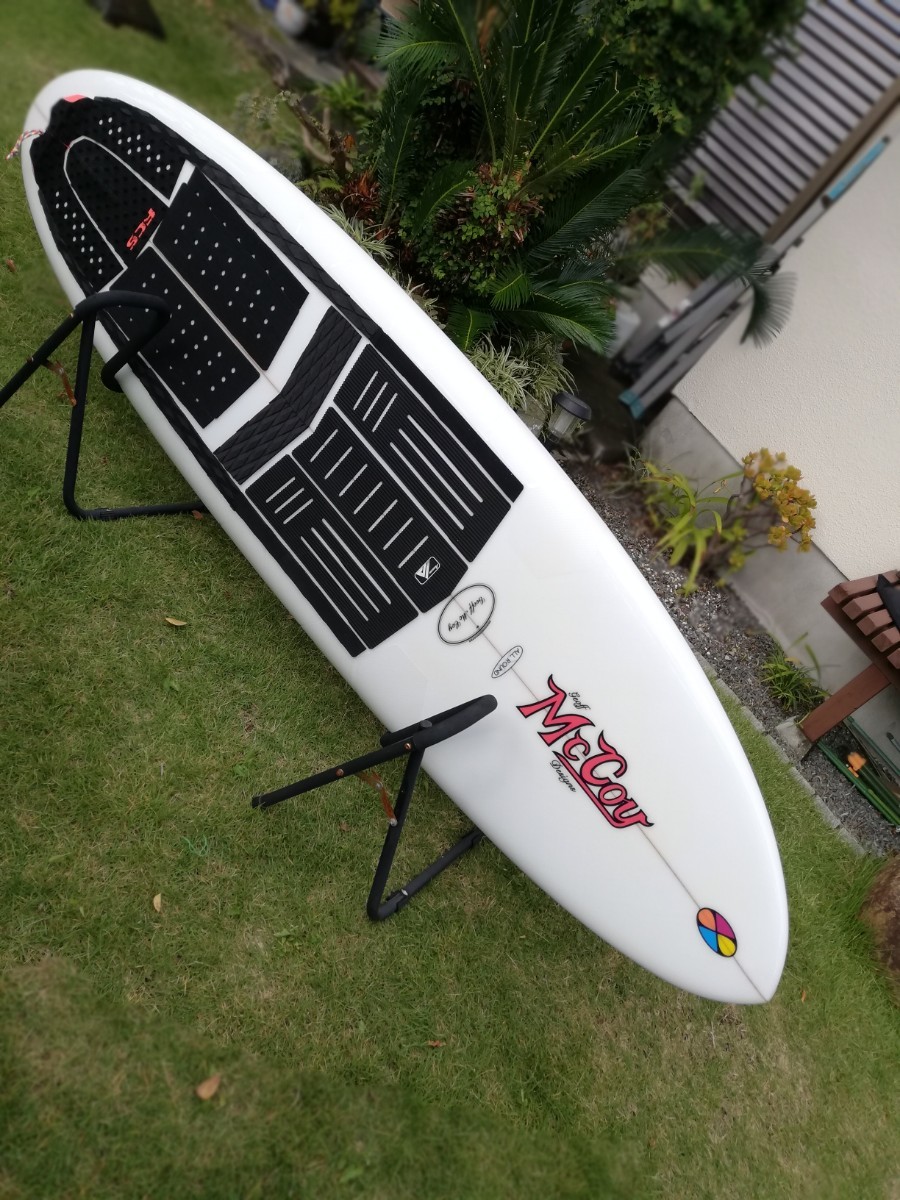 マッコイサーフボード 6.8ft ミッドレングス 新古品 フロント テール