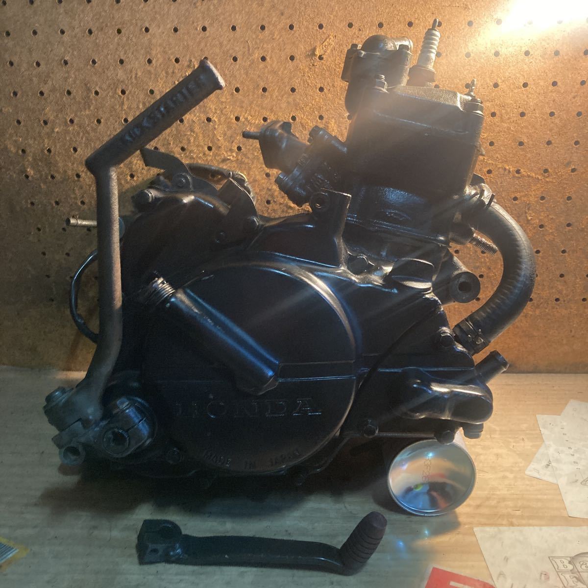 NS-1 エンジン グーグルフォト有 説明画像見 NS50F MBX NSR50 結構キレイ