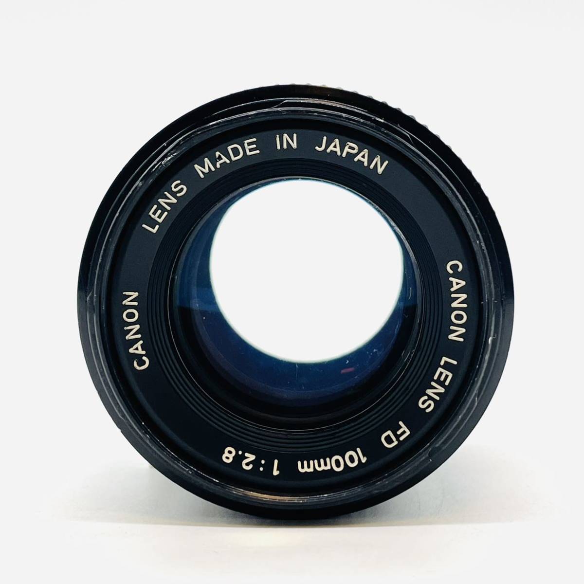 1012 ☆光学良品☆ CANON LENS FD 100mm F2.8 New FD マウント Canon Lens