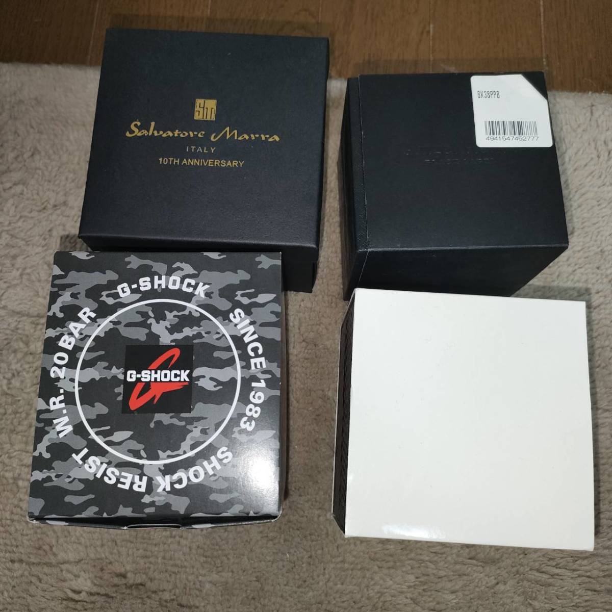 腕時計 まとめ 4点 casio g shock 3420 カモフラージュ 迷彩柄 箱 