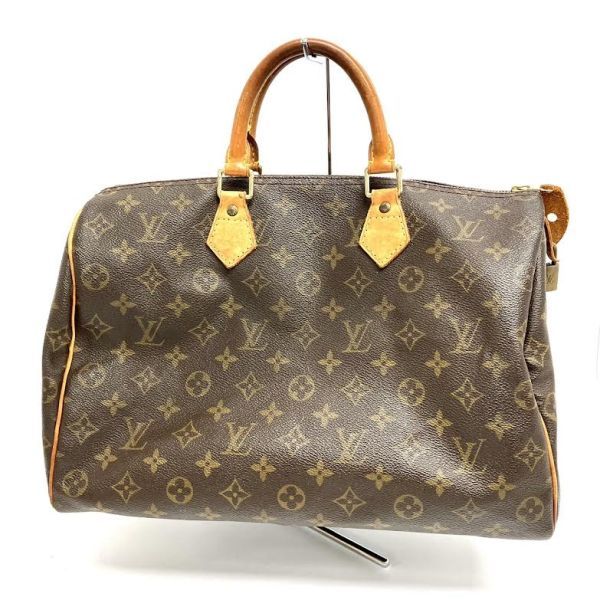 【品質保証，正規保証】 仙15 Louis Vuitton M41524 スピーディ35 モノグラム ルイヴィトン ブラウンカラー ハンドバッグ ミニボストン 手持ち鞄(ハンドバッグ)｜売買されたオークション情報、yahooの商品情報をアーカイブ かばん、バッグ