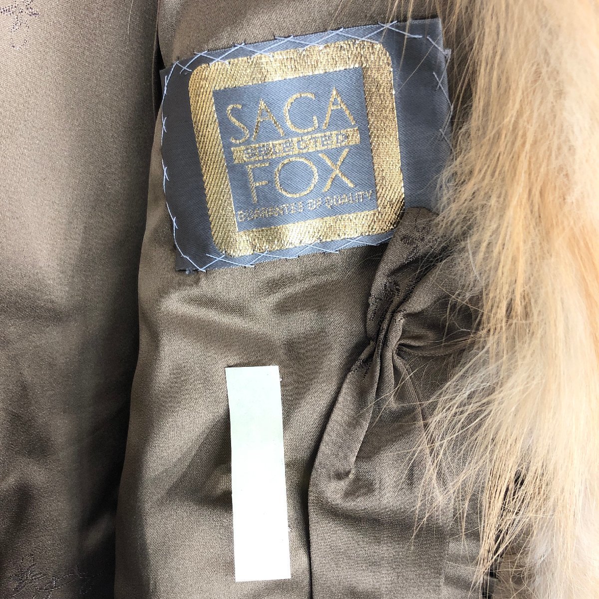△ 古着 Cizenne シゼンヌ SAGAFOX サガフォックス アウター 毛皮 