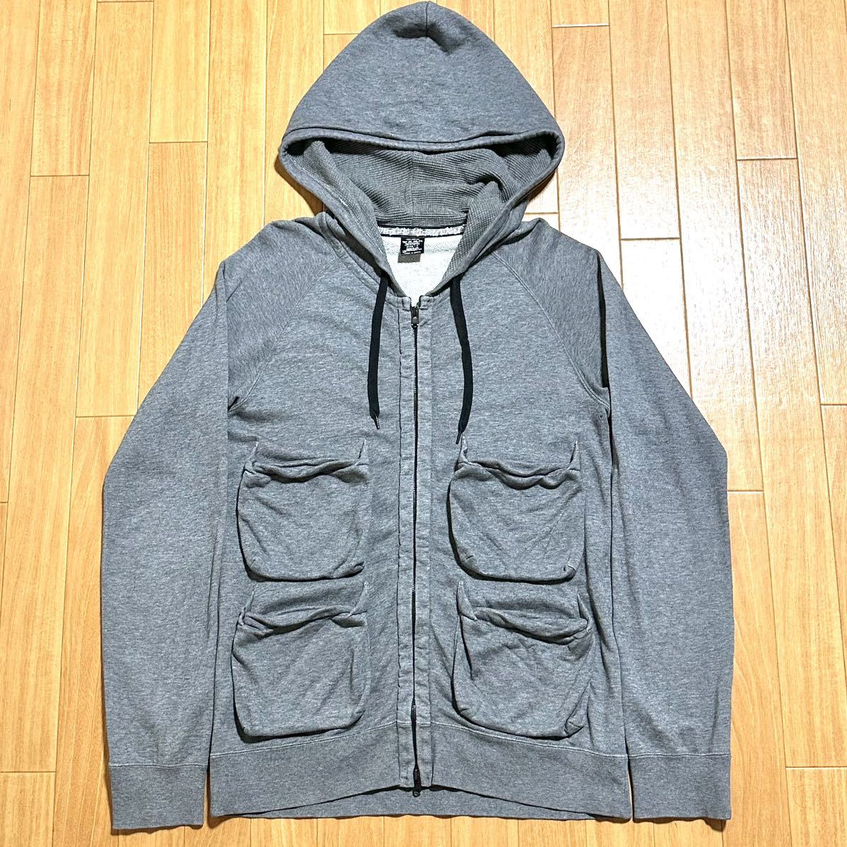 NUMBER (N)INE フード パーカー ナンバーナイン 4ポケット カーゴ  