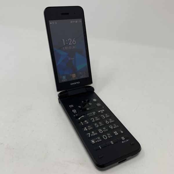 SoftBank DIGNOケータイ3 902KC ブラック 新品未使用 902KC ブラック DIGNO 中古 ソフトバンク 新品同様SIMフリー