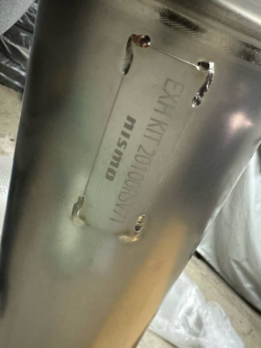 ニスモ製 スカイライン V37 400R 用 NISMO スポーツチタンマフラー