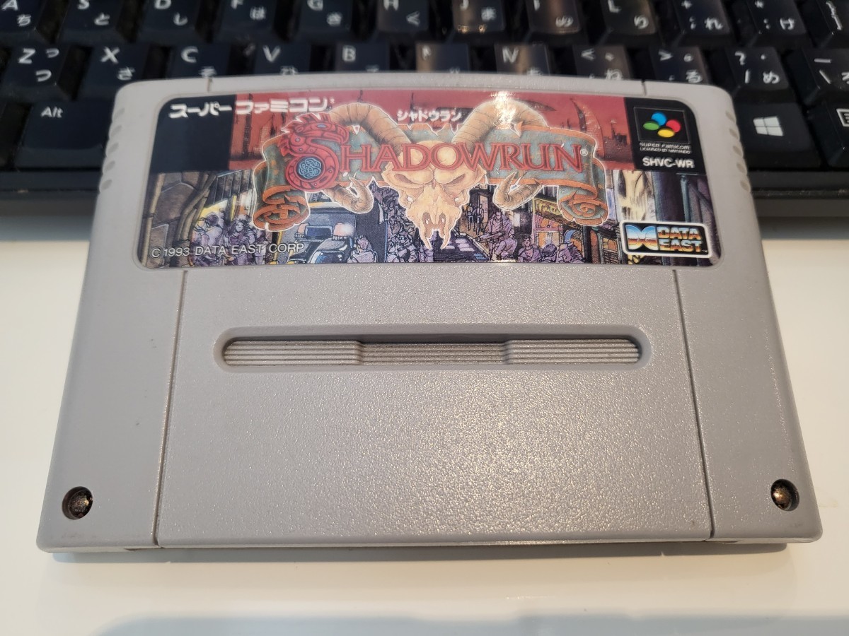 シャドウラン スーパーファミコン SFC ソフト shadow run データイースト