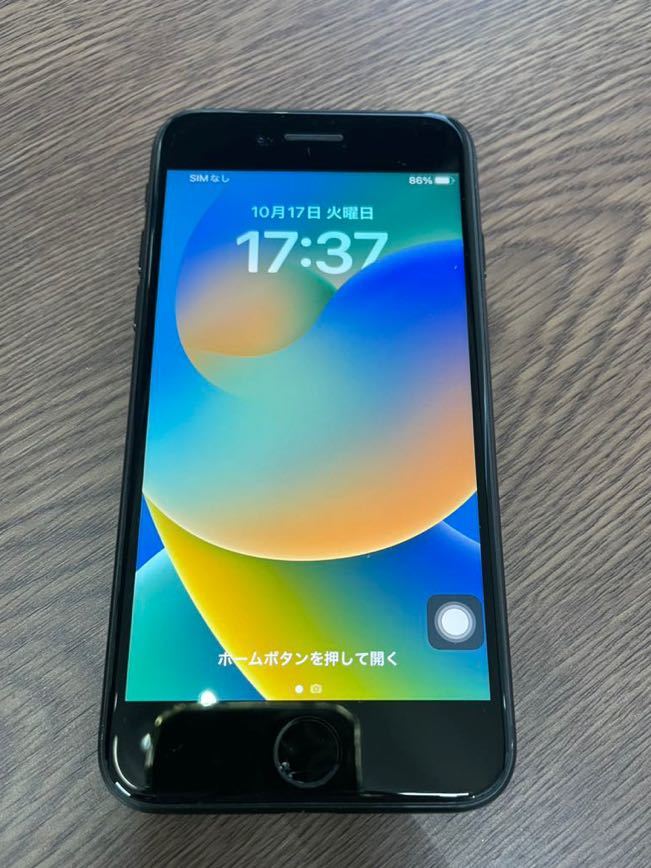 i-981 Apple（アップル）iPhoneSE2 64GB ブラック スマートフォン 利用制限○ アイフォン スマホ　SIMフリー ジャンク