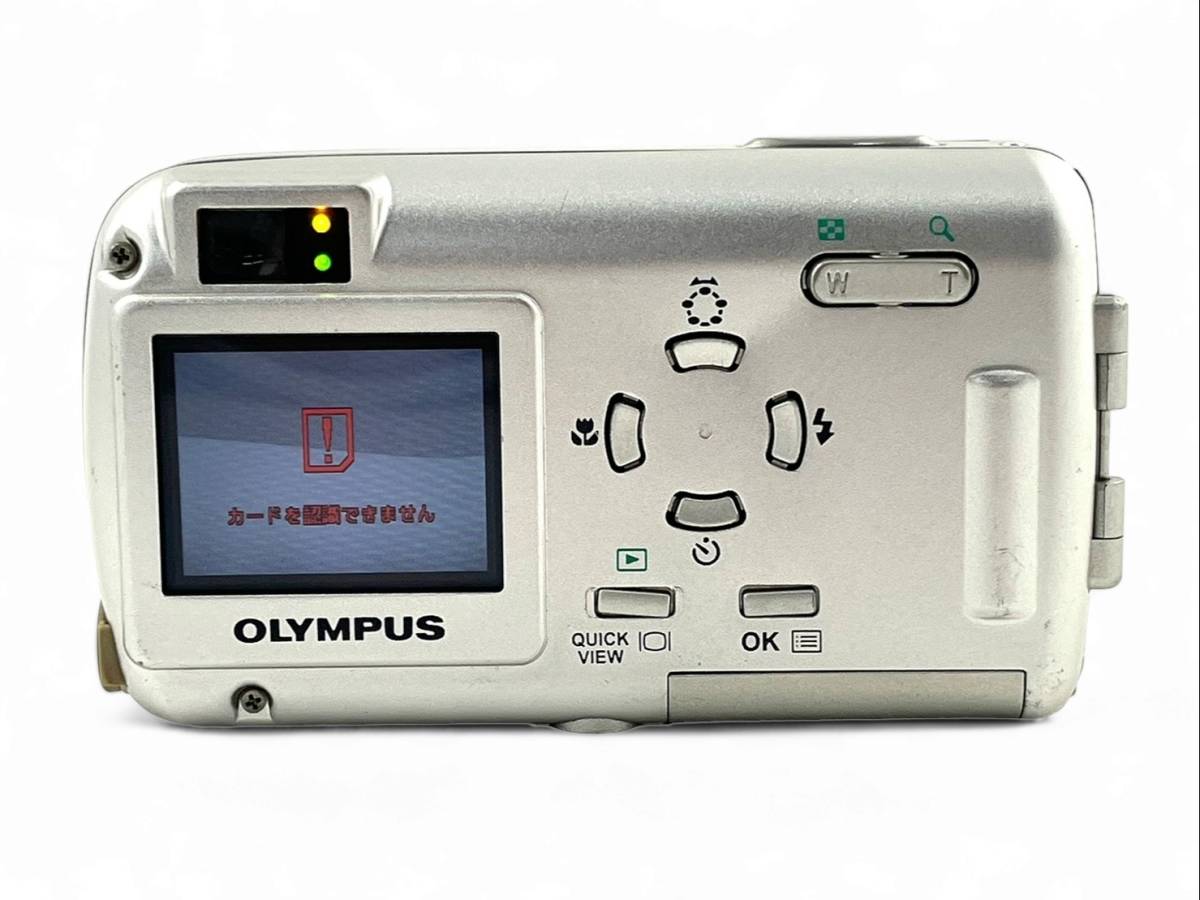 10T2☆通電OK☆OLYMPUS オリンパス μ-10 DIGITAL ミュー コンパクト 