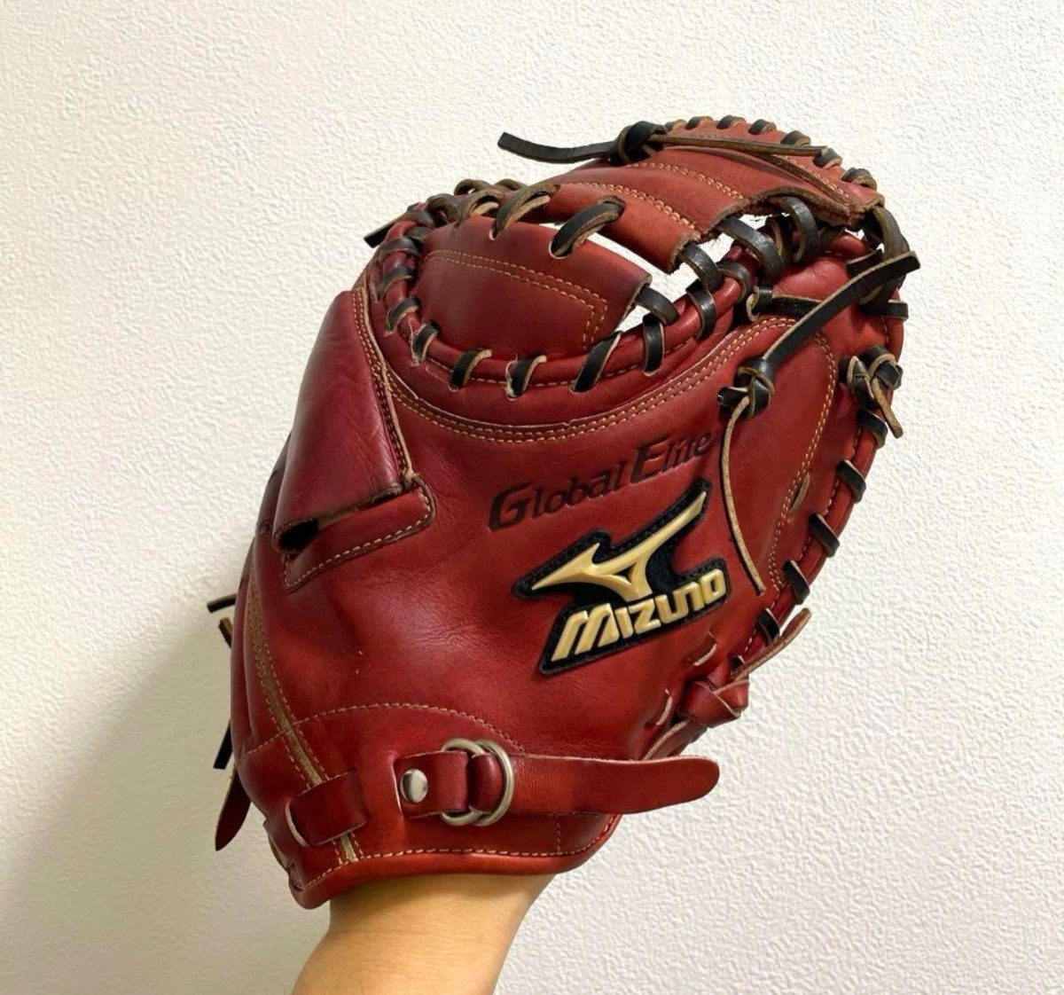 766 ミズノ グローバルエリート 型抜群 即戦力 軟式 内野手用グローブ