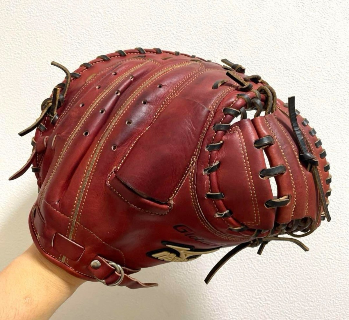 354 ミズノ グローバルエリート 型抜群 即戦力 軟式 少年 内野手用グローブ