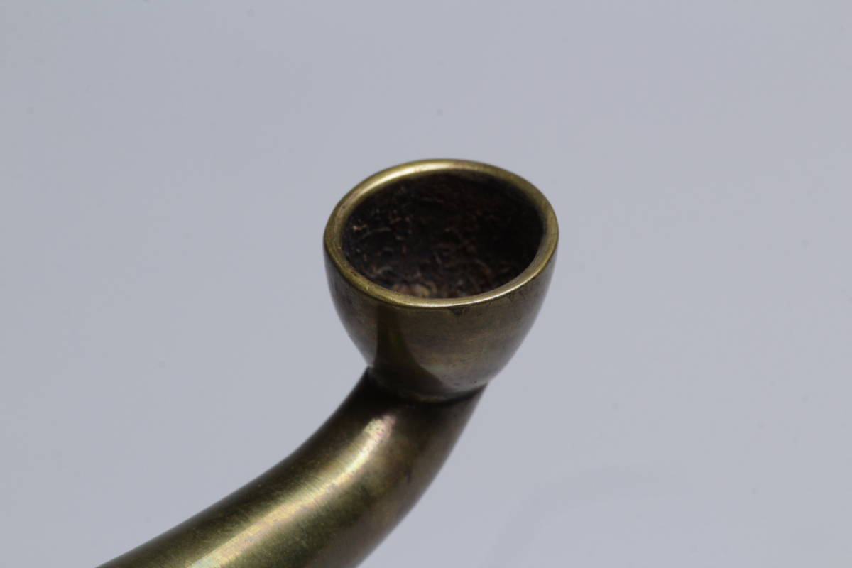 中川浄益 竹製煙管一対 時代物 喫煙具 煙管 キセル 中国美術／文房具