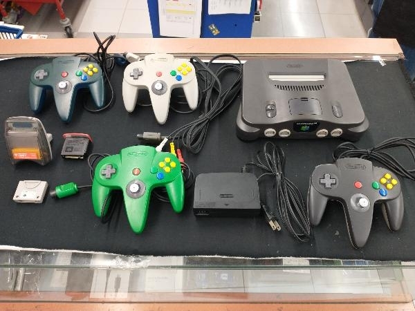 ジャンク ニンテンドー64 コントローラー メモリー拡張パック コントローラーパック 64GBパック 付き