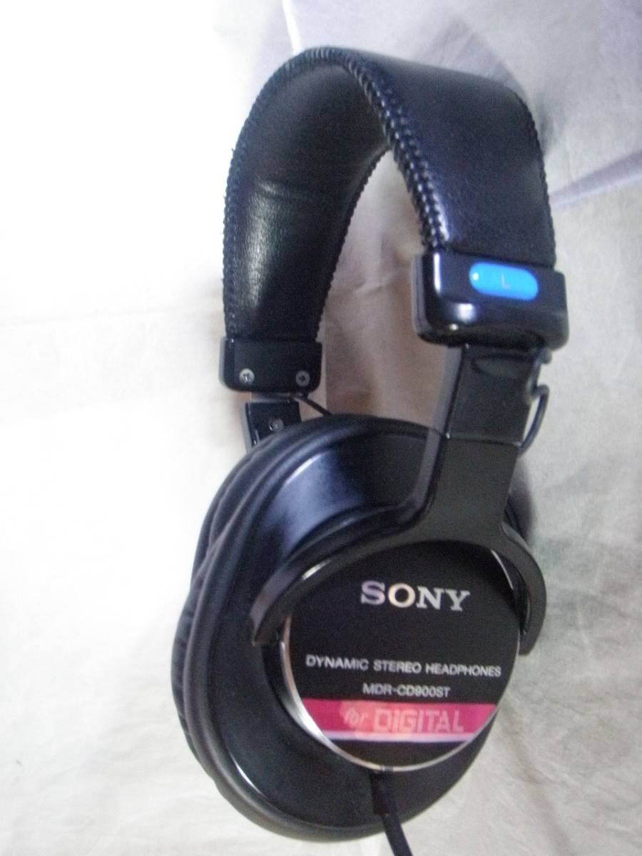 SONY MDR-CD900ST イヤーパッド新品互換品交換済 ダイナミック型密閉式